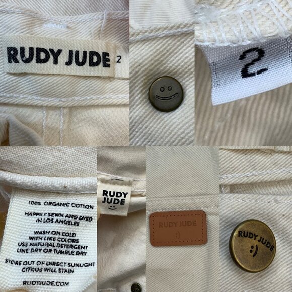 Rudy Jude Molly Jean 2 Organic Cotton Natural Undyed Slim Straight - Picture 5 of 13
